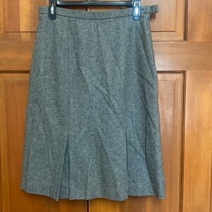 Wool Eddie Bauer vintage herringbone skirt